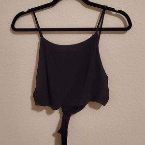 Black Crop Top